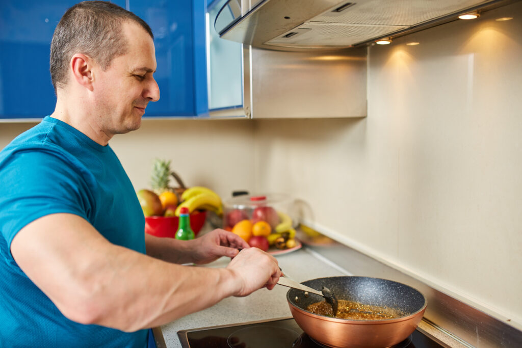 Craig from SE London is now cooking healthy meals after avoiding type 12 diabetes